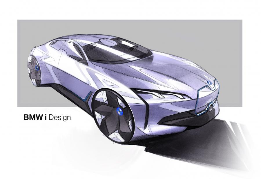 Эскиз BMW i Vision Dynamics 2017 года  (фото 22 из 32)
